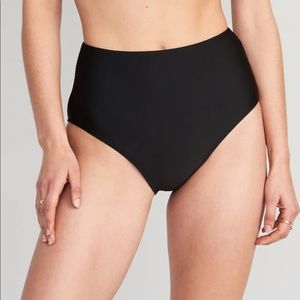 High-Waisted Classic Bikini Swim Bottoms